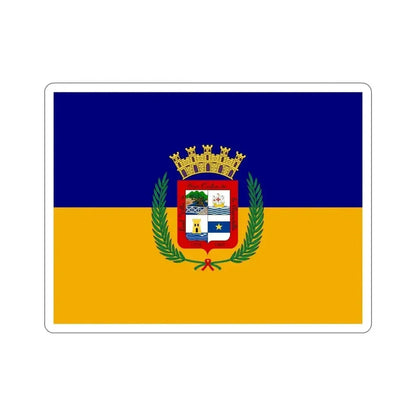 Flag of Aguadilla Puerto Rico STICKER Vinyl Die-Cut Decal - The Sticker Space