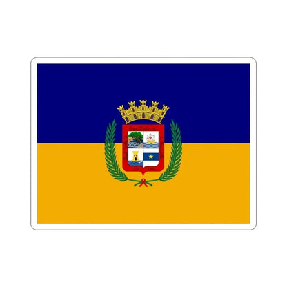 Flag of Aguadilla Puerto Rico STICKER Vinyl Die-Cut Decal - The Sticker Space