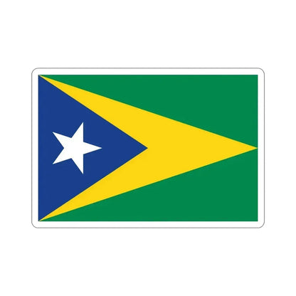 Flag of Aguas Buenas Puerto Rico STICKER Vinyl Die-Cut Decal - The Sticker Space