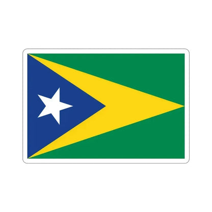 Flag of Aguas Buenas Puerto Rico STICKER Vinyl Die-Cut Decal - The Sticker Space