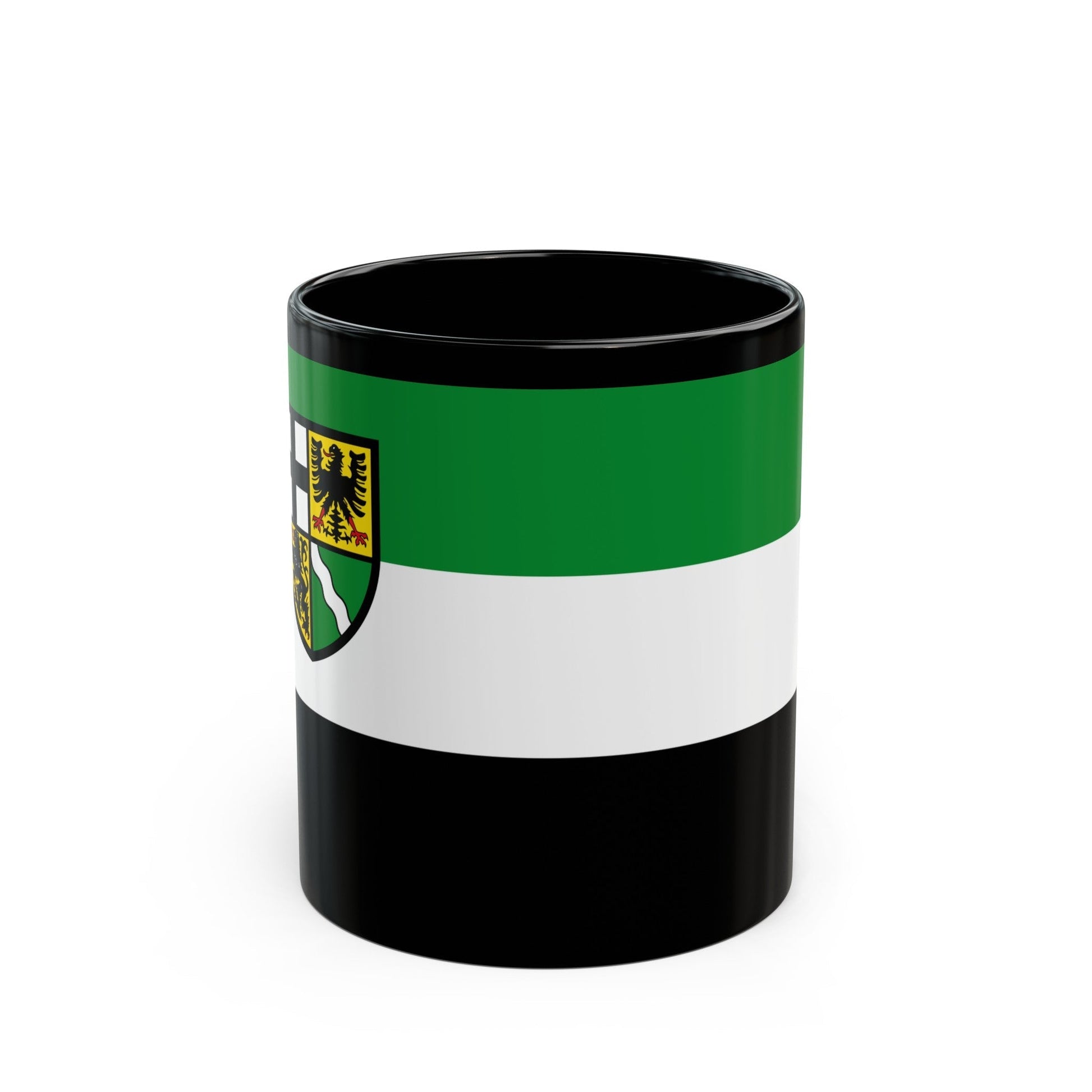 Flag of Ahrweiler Germany - Black Coffee Mug-11oz-The Sticker Space