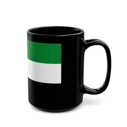 Flag of Ahrweiler Germany - Black Coffee Mug-The Sticker Space