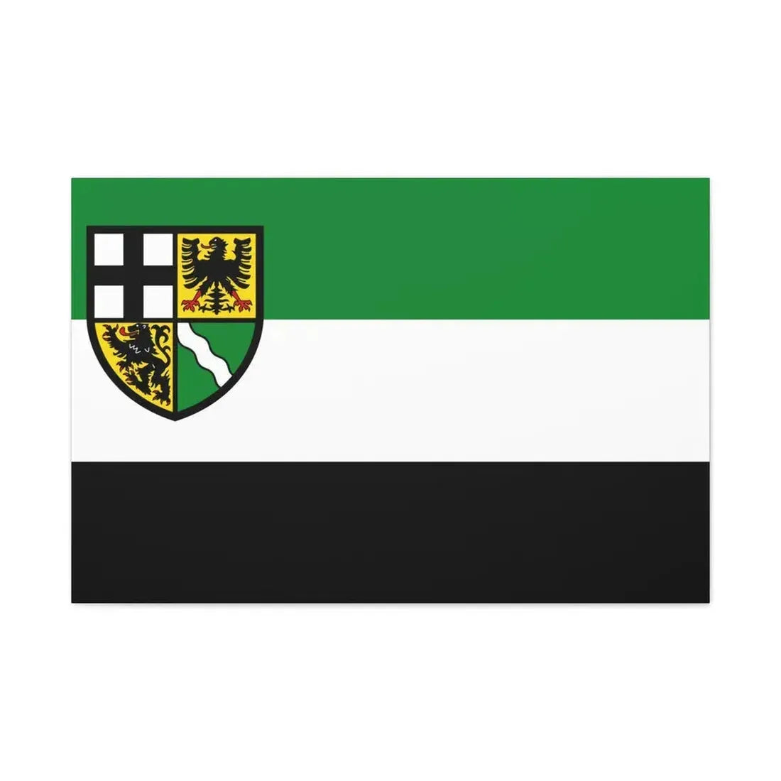 Flag of Ahrweiler Germany - Canvas Wall Art 36" x 24" 1.25" - The Sticker Space