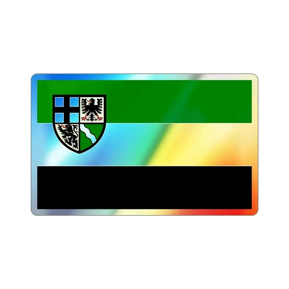 Flag of Ahrweiler Germany Holographic STICKER Die-Cut Vinyl Decal - The Sticker Space