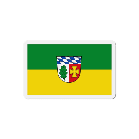 Flag of Aichach Friedberg Germany - Die-Cut Magnet-6 × 6"-The Sticker Space