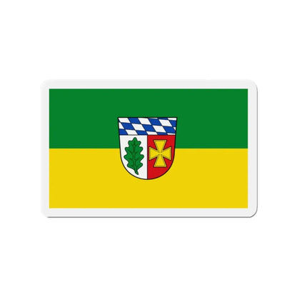 Flag of Aichach Friedberg Germany - Refrigerator Magnet 2 Inch - The Sticker Space