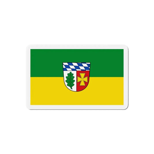 Flag of Aichach Friedberg Germany - Refrigerator Magnet 6 Inch - The Sticker Space