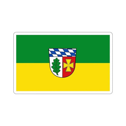 Flag of Aichach Friedberg Germany STICKER Vinyl Die-Cut Decal 6 Inch - The Sticker Space