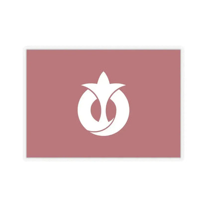 Flag of Aichi Prefecture Japan - STICKER Vinyl Kiss-Cut Decal 3 Inch Transparent - The Sticker Space