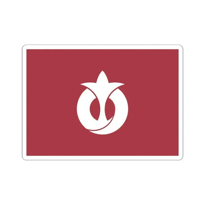 Flag of Aichi Prefecture Japan - STICKER Vinyl Kiss-Cut Decal 6 Inch White - The Sticker Space