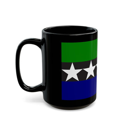 Flag of Aimeliik Palau - Black Coffee Mug-The Sticker Space