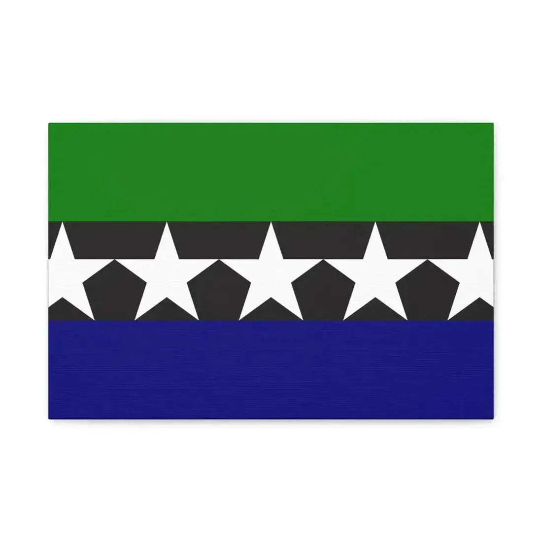 Flag of Aimeliik Palau - Canvas Wall Art - The Sticker Space