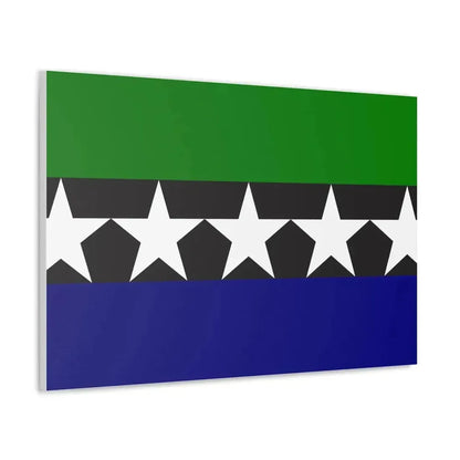 Flag of Aimeliik Palau - Canvas Wall Art - The Sticker Space