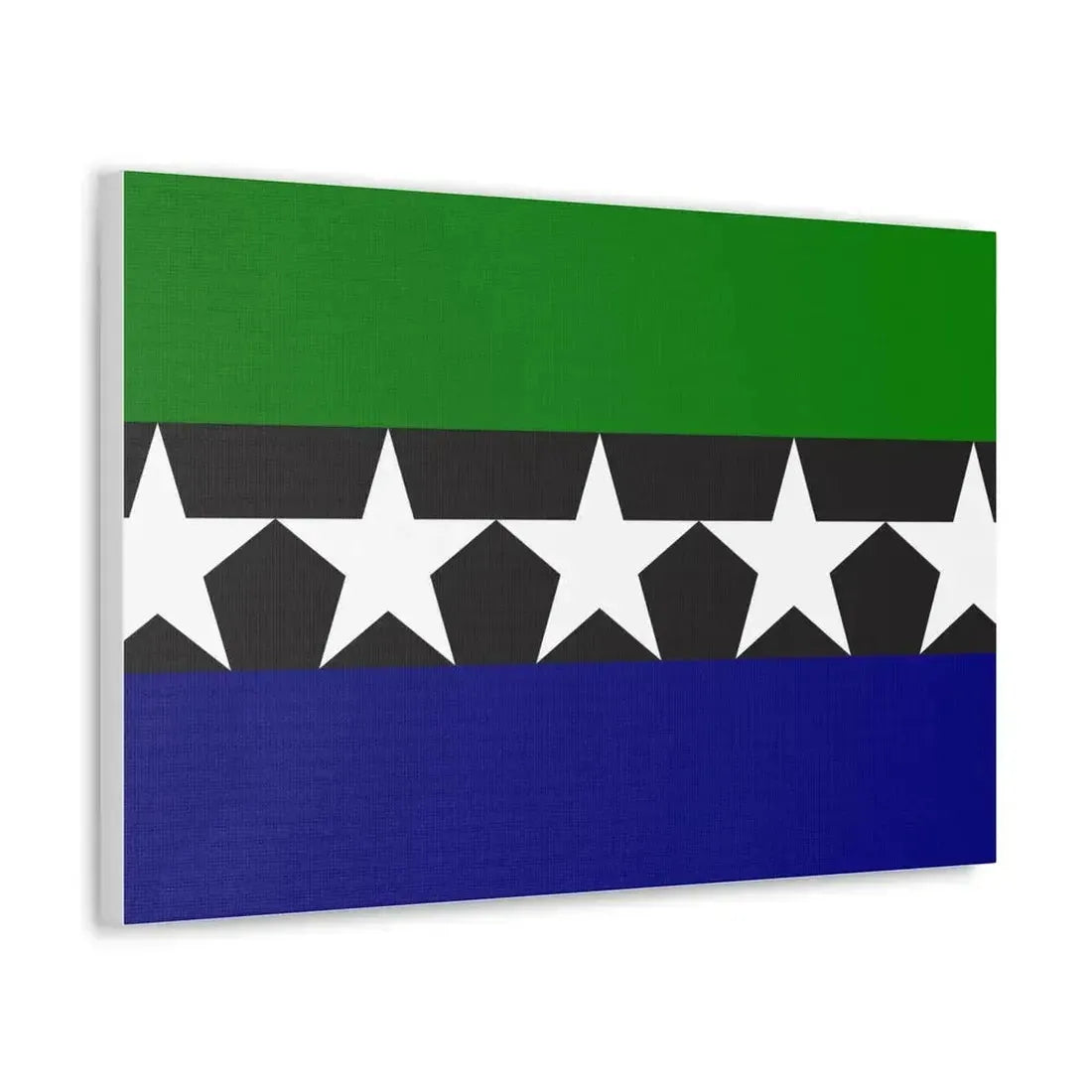 Flag of Aimeliik Palau - Canvas Wall Art - The Sticker Space