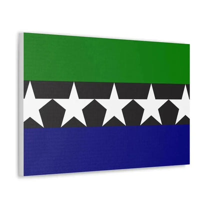 Flag of Aimeliik Palau - Canvas Wall Art - The Sticker Space
