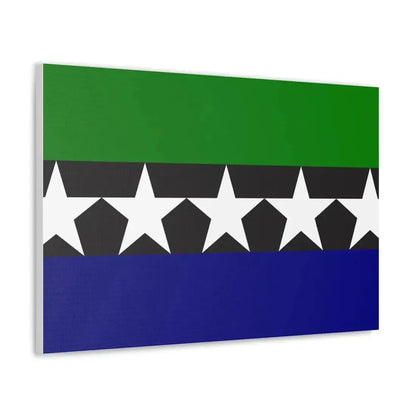 Flag of Aimeliik Palau - Canvas Wall Art - The Sticker Space
