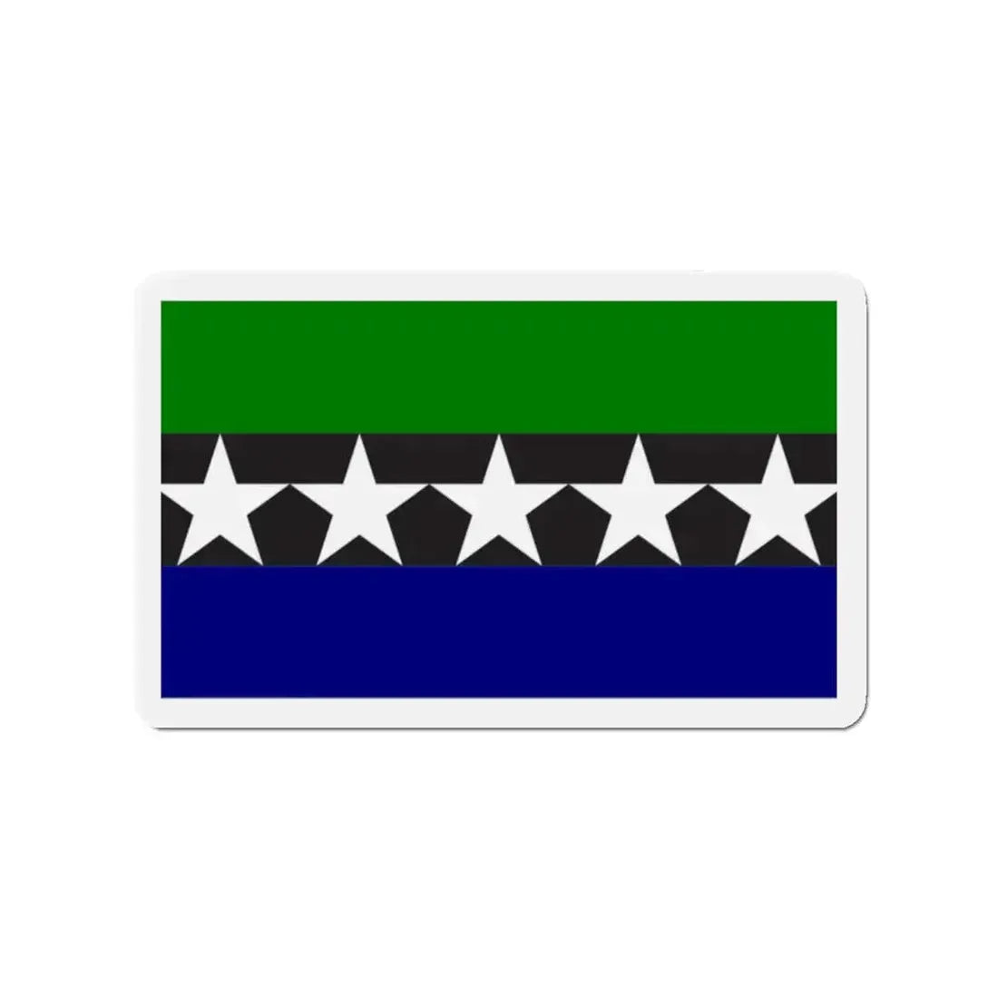 Flag of Aimeliik Palau - Refrigerator Magnet 2 Inch - The Sticker Space