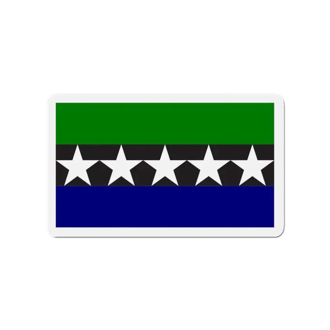 Flag of Aimeliik Palau - Refrigerator Magnet 3 Inch - The Sticker Space
