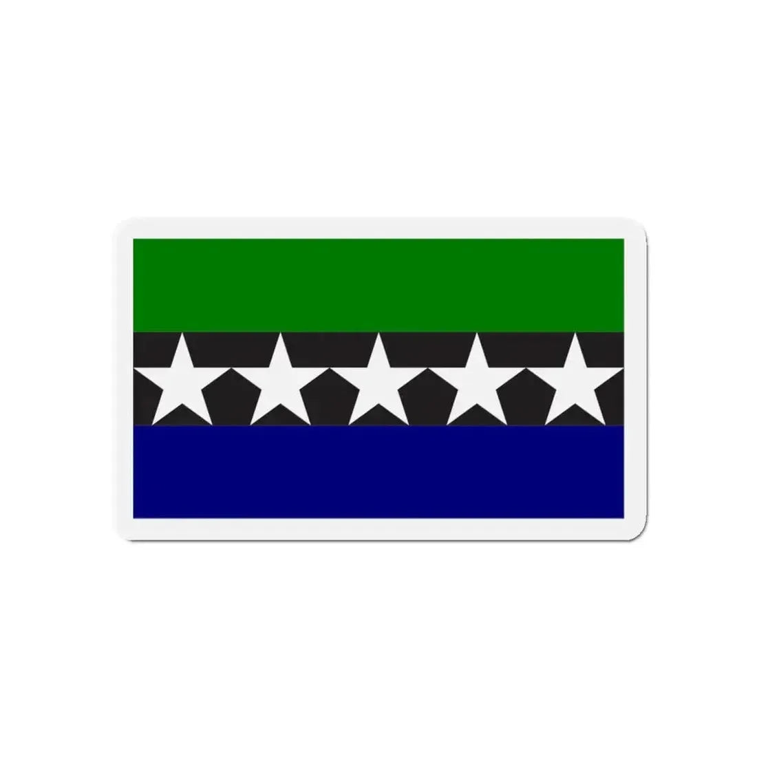 Flag of Aimeliik Palau - Refrigerator Magnet 4 Inch - The Sticker Space