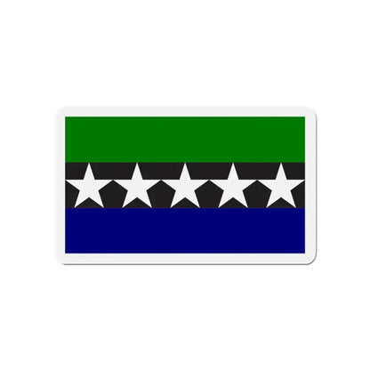 Flag of Aimeliik Palau - Refrigerator Magnet 4 Inch - The Sticker Space