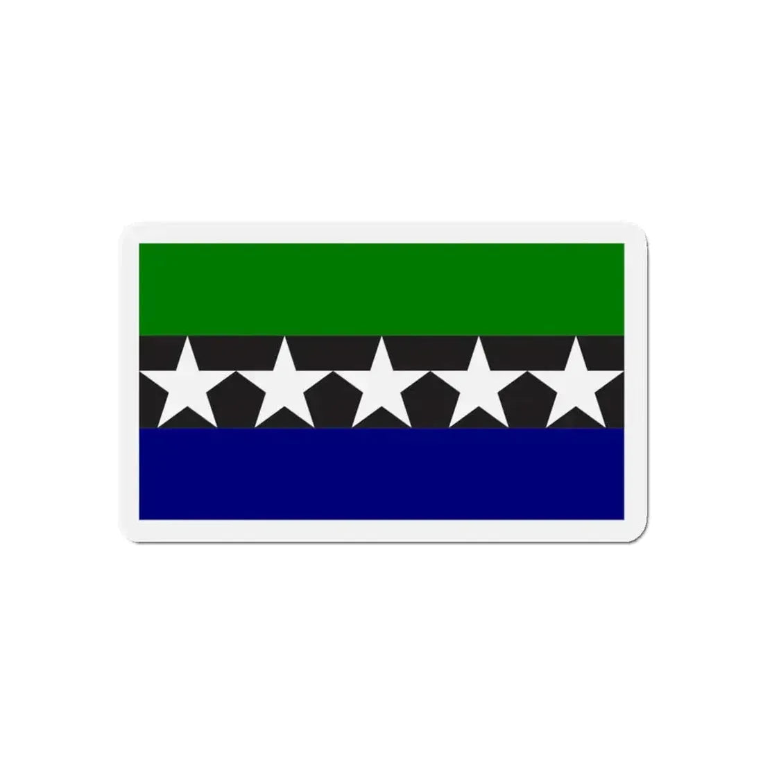 Flag of Aimeliik Palau - Refrigerator Magnet 5 Inch - The Sticker Space