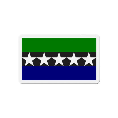 Flag of Aimeliik Palau - Refrigerator Magnet 6 Inch - The Sticker Space