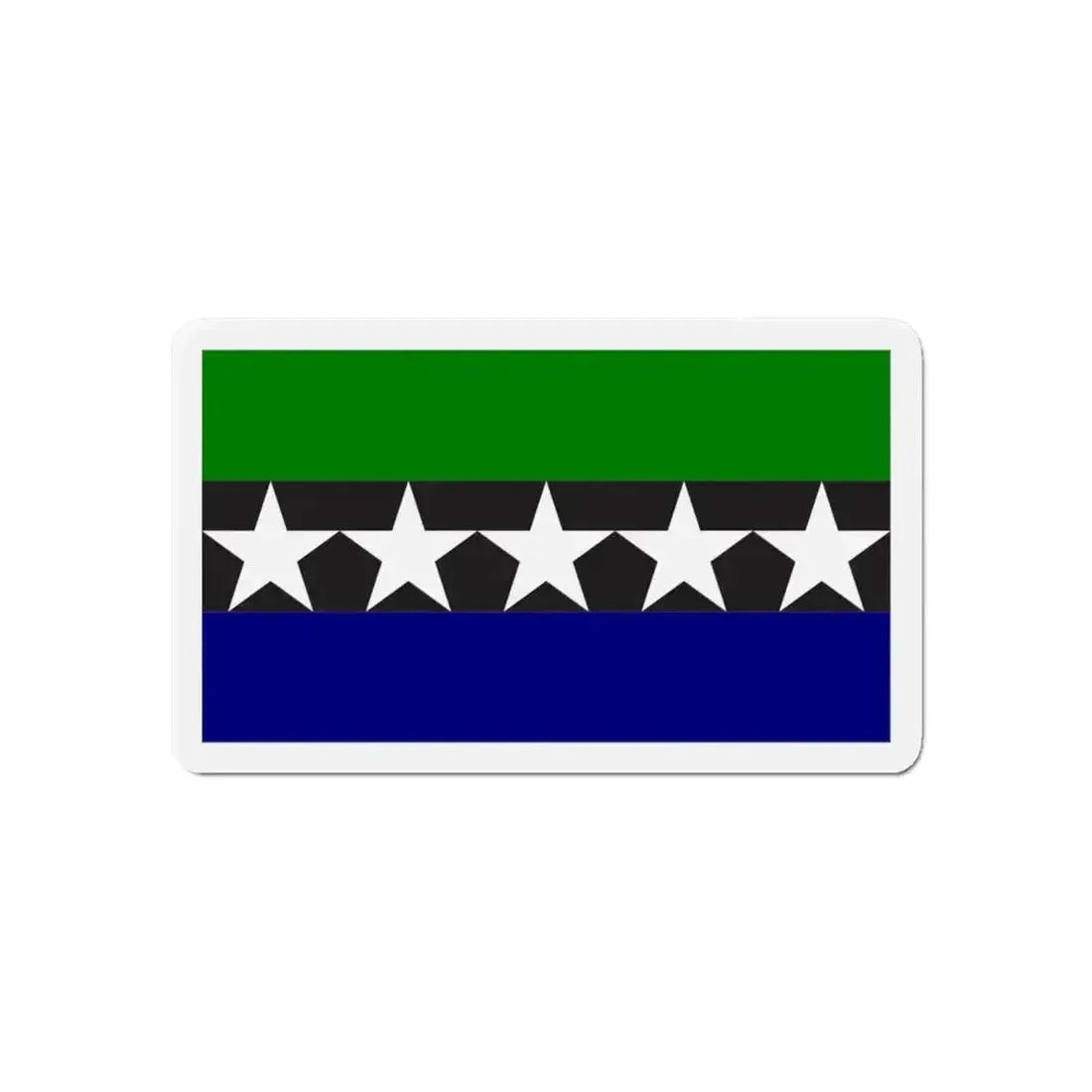 Flag of Aimeliik Palau - Refrigerator Magnet - The Sticker Space