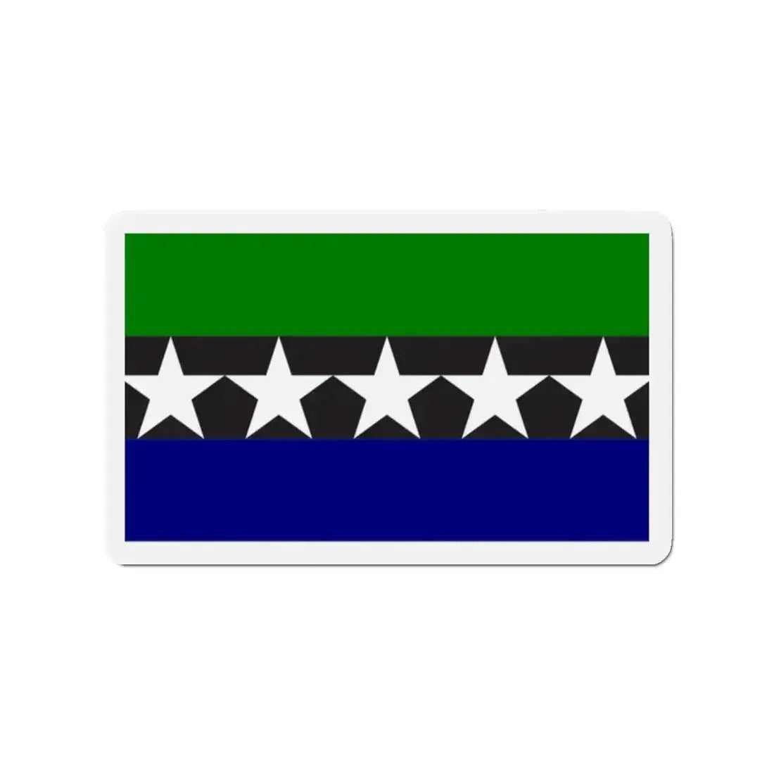 Flag of Aimeliik Palau - Refrigerator Magnet - The Sticker Space