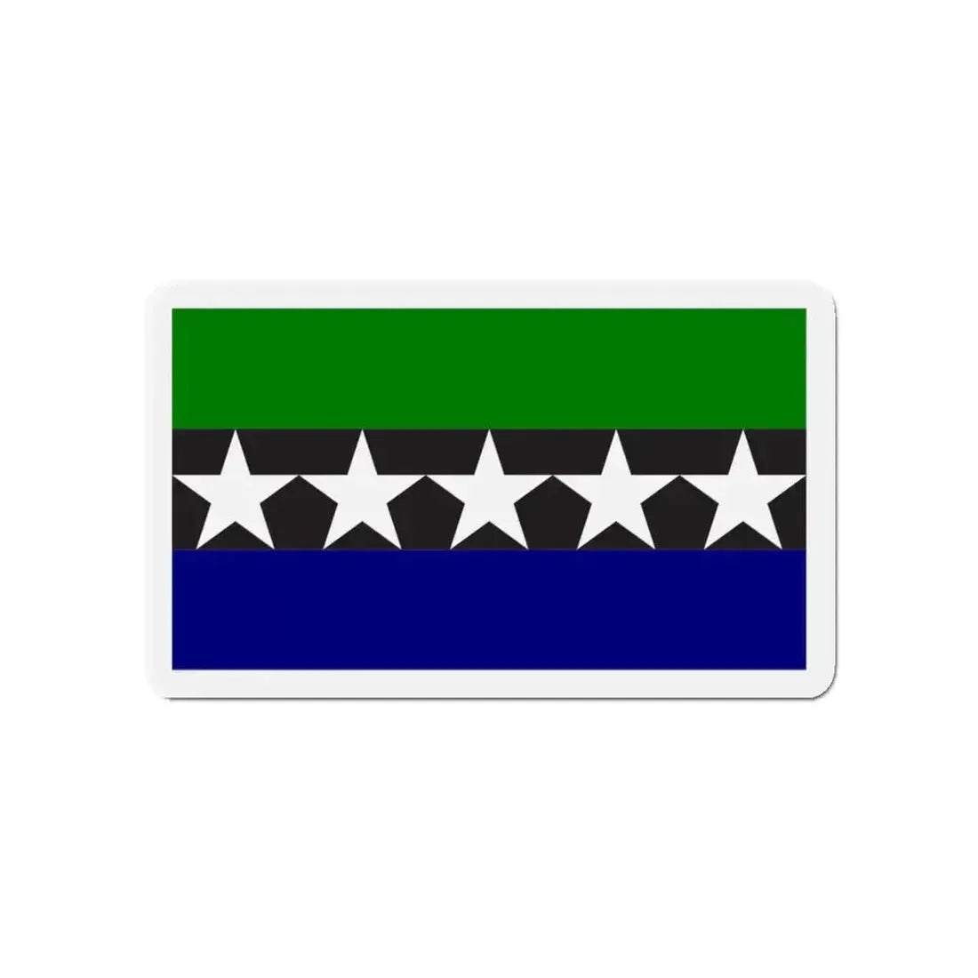 Flag of Aimeliik Palau - Refrigerator Magnet - The Sticker Space