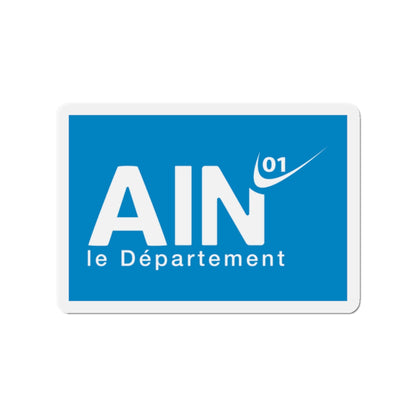 Flag of Ain France - Die-Cut Magnet-2" x 2"-The Sticker Space