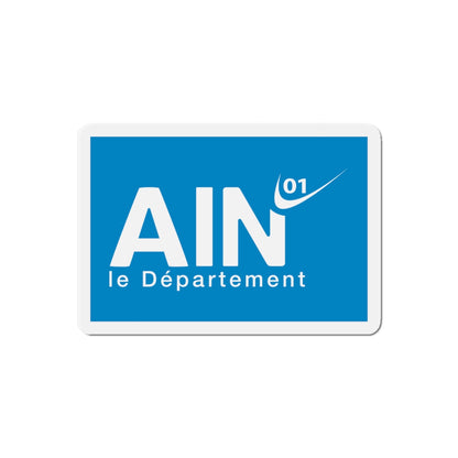 Flag of Ain France - Die-Cut Magnet-6 × 6"-The Sticker Space