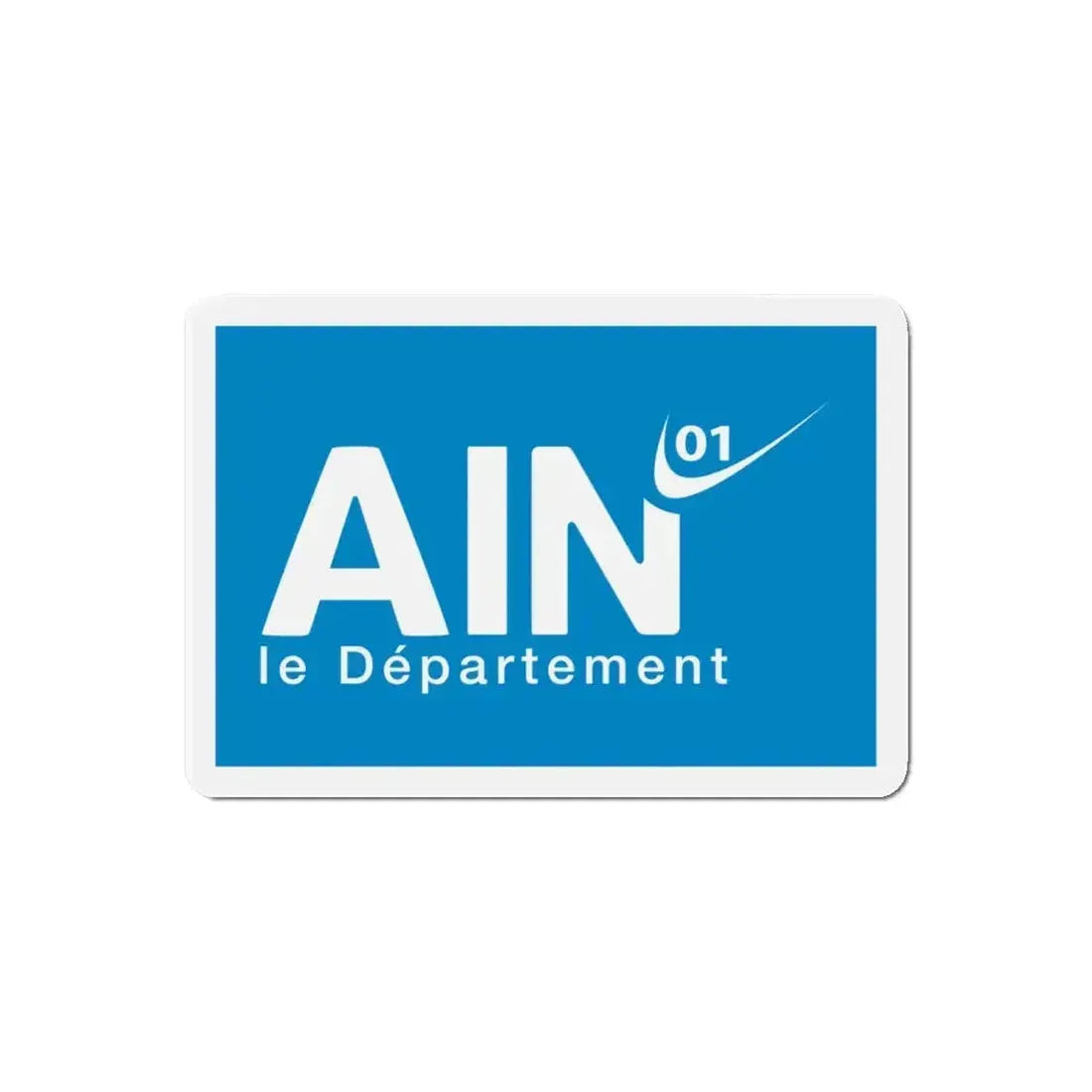 Flag of Ain France - Refrigerator Magnet - The Sticker Space