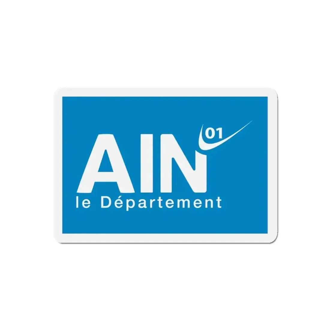 Flag of Ain France - Refrigerator Magnet - The Sticker Space