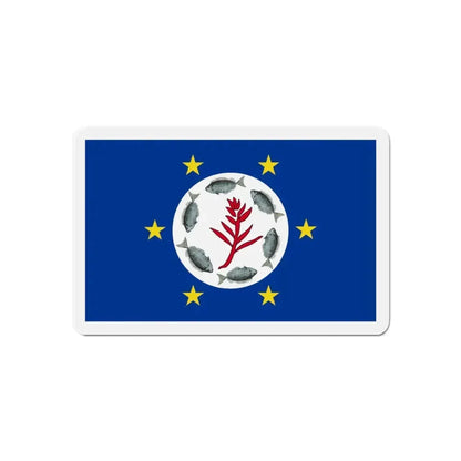 Flag of Airai Palau - Refrigerator Magnet 6 Inch - The Sticker Space