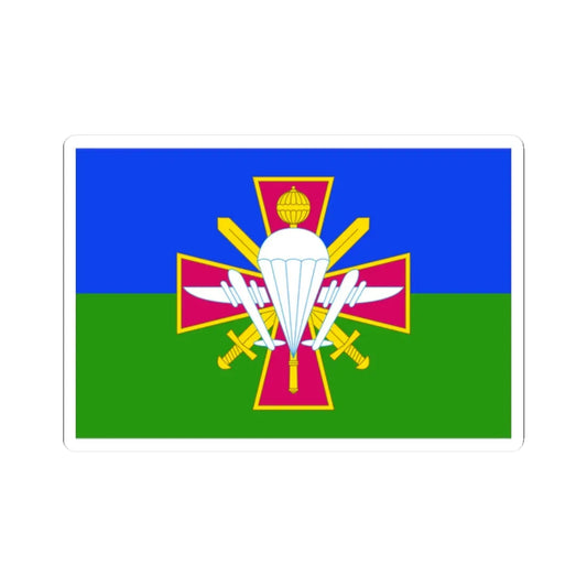Flag of Airmobile troops of Ukraine (Ukraine) STICKER Vinyl Kiss-Cut Decal 2 Inch White - The Sticker Space