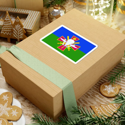 Flag of Airmobile troops of Ukraine (Ukraine) STICKER Vinyl Kiss-Cut Decal - The Sticker Space