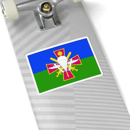 Flag of Airmobile troops of Ukraine (Ukraine) STICKER Vinyl Kiss-Cut Decal - The Sticker Space