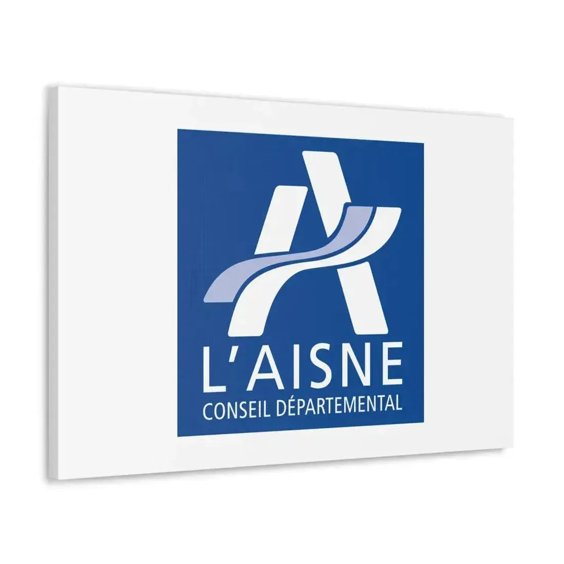 Flag of Aisne France - Canvas Wall Art - The Sticker Space