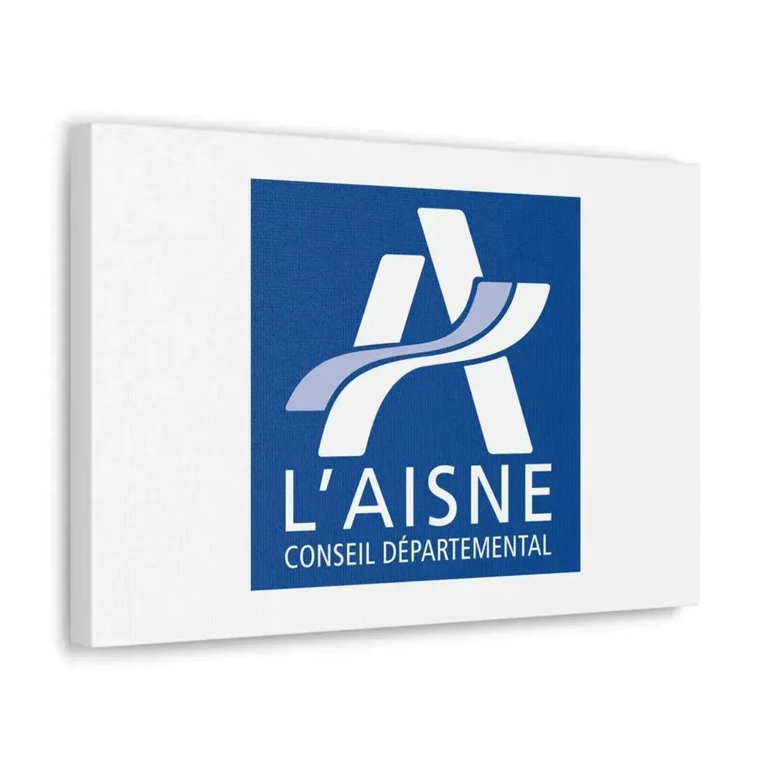 Flag of Aisne France - Canvas Wall Art - The Sticker Space
