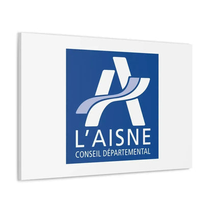 Flag of Aisne France - Canvas Wall Art - The Sticker Space