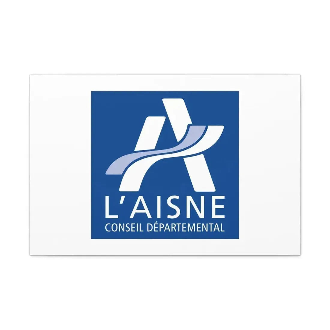 Flag of Aisne France - Canvas Wall Art - The Sticker Space