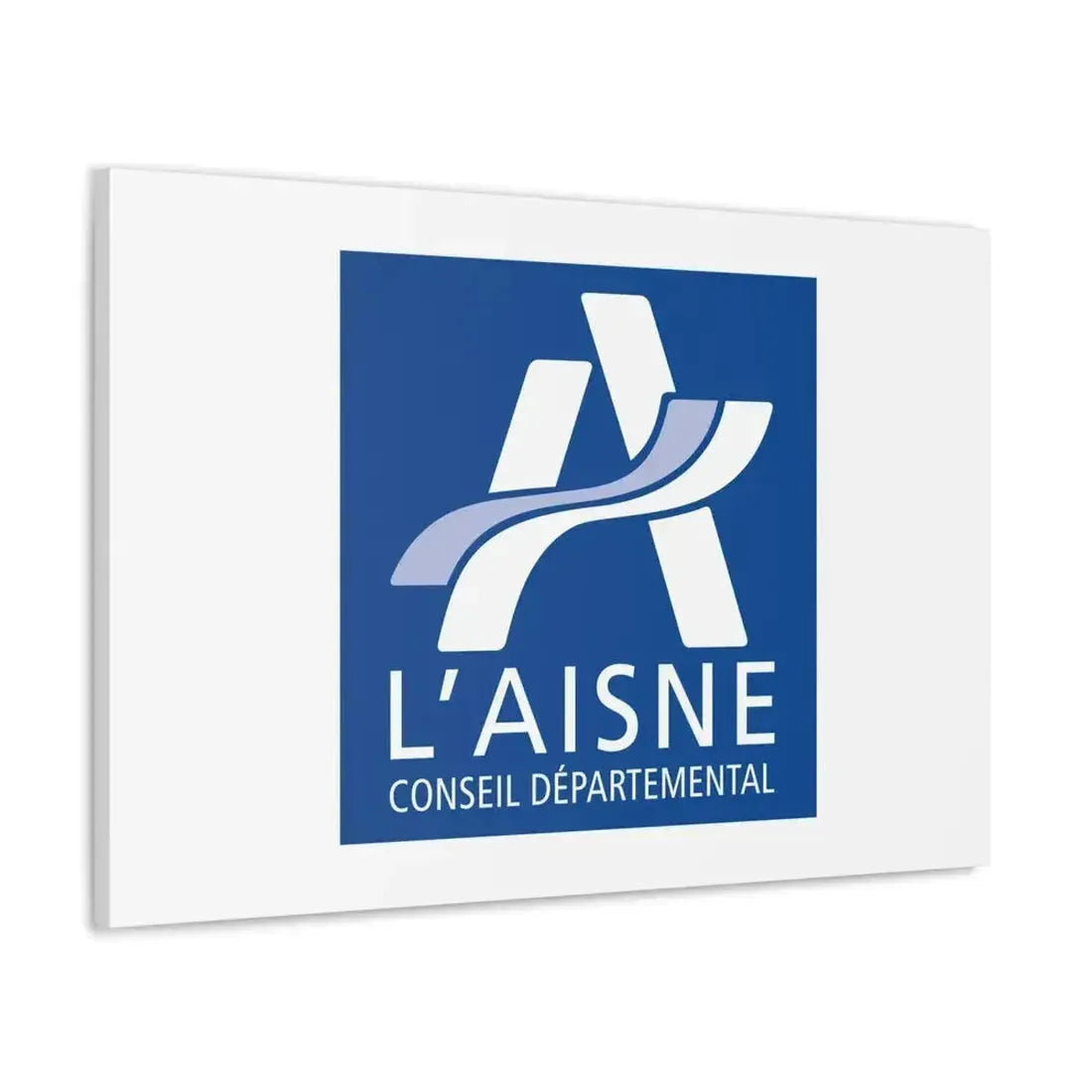 Flag of Aisne France - Canvas Wall Art - The Sticker Space