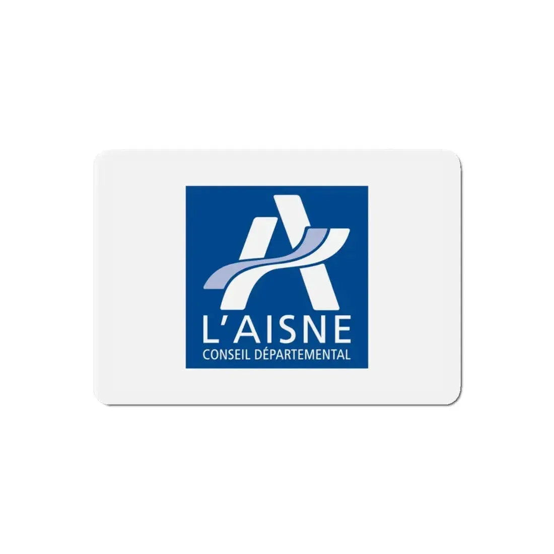 Flag of Aisne France - Refrigerator Magnet 6 Inch - The Sticker Space