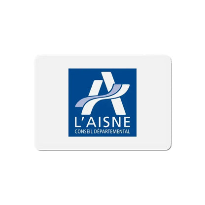 Flag of Aisne France - Refrigerator Magnet - The Sticker Space
