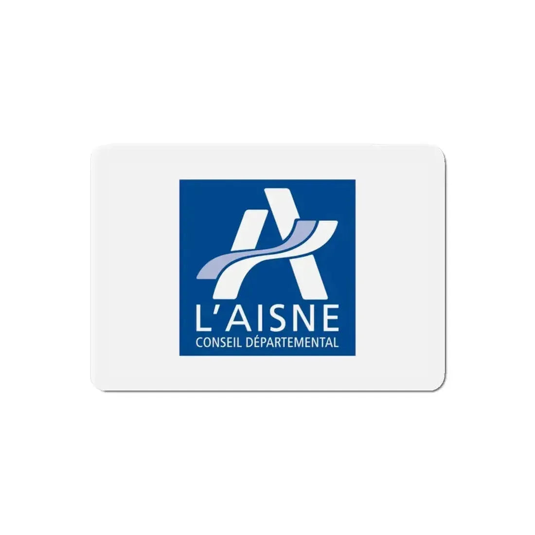 Flag of Aisne France - Refrigerator Magnet - The Sticker Space