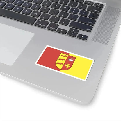 Flag of Akciabrski (Belarus) STICKER Vinyl Kiss-Cut Decal - The Sticker Space