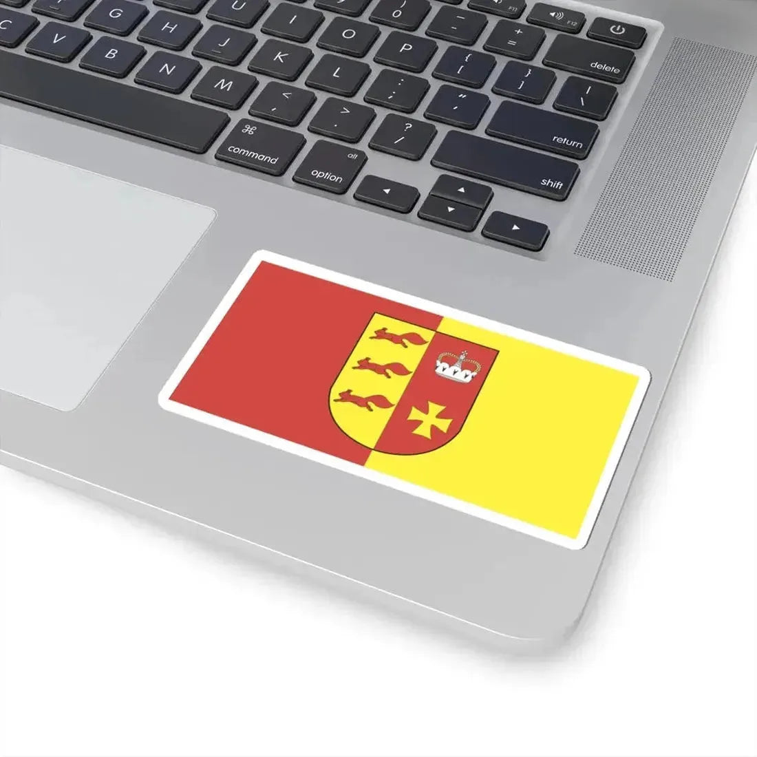 Flag of Akciabrski (Belarus) STICKER Vinyl Kiss-Cut Decal - The Sticker Space