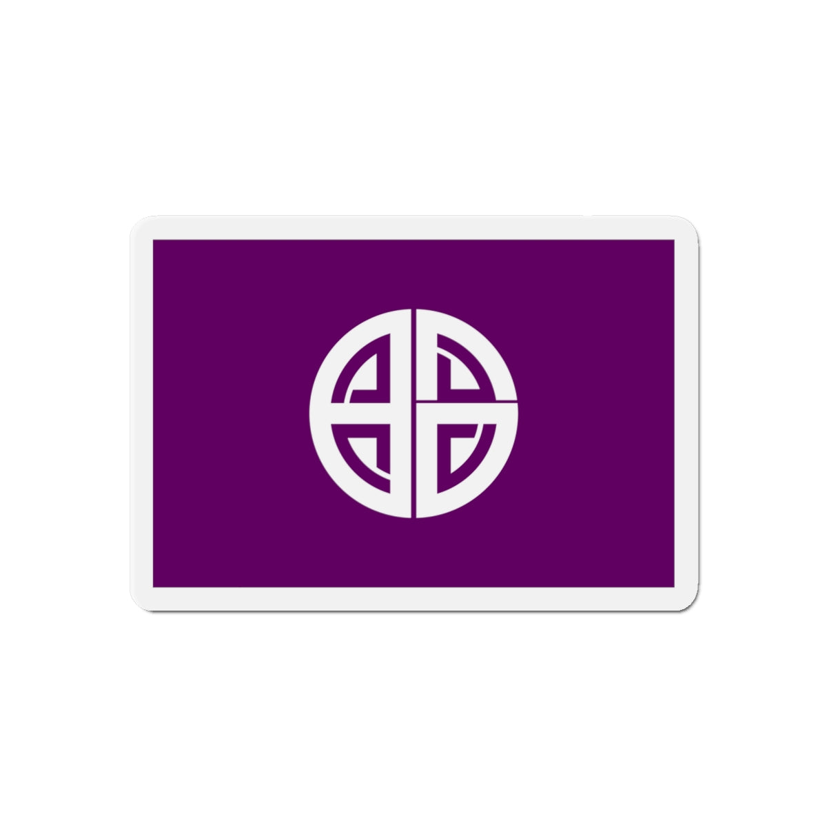 Flag of Akishima Tokyo Japan - Die-Cut Magnet-6 × 6"-The Sticker Space