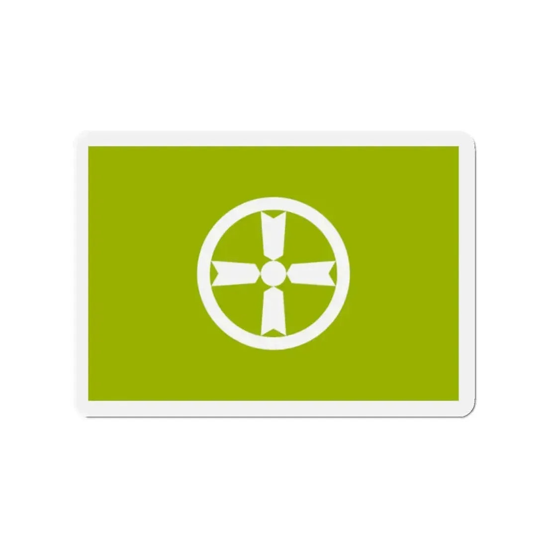 Flag of Akita Akita Japan - Refrigerator Magnet 2 Inch - The Sticker Space