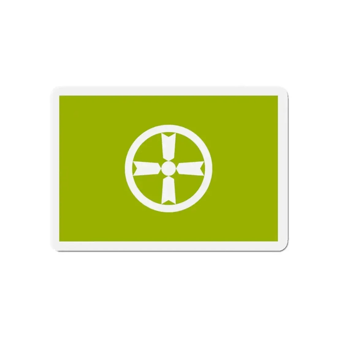 Flag of Akita Akita Japan - Refrigerator Magnet 4 Inch - The Sticker Space